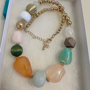 NWT Magnolia Grace Lucy Beaded Necklace